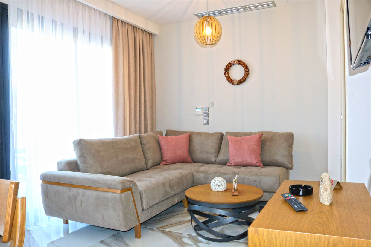 Inside of a Muberry resort house. Offering luxury living